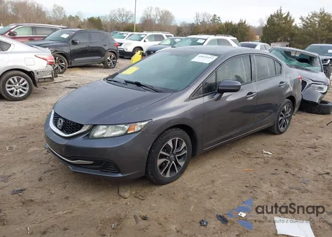 2014 Honda Civic Ex from USA, damaged, VIN 19XFB2F82EE244549